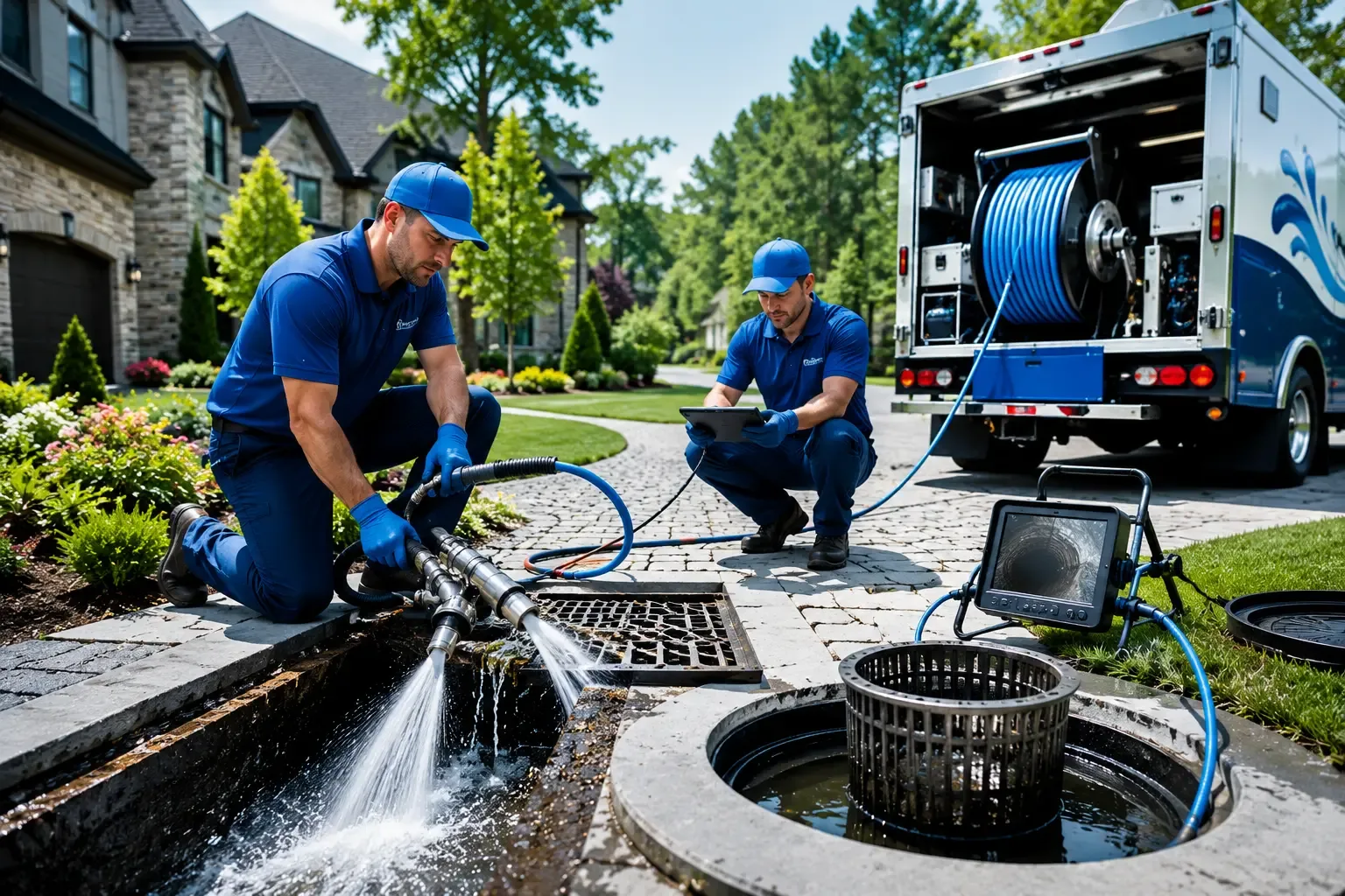 Local outdoor drain cleaning professionals in Rivesville, WV